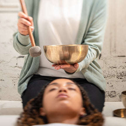 Professional Singing Bowl Mallet, Medium Felt Tip, Small