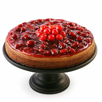 Andy Anand Sugar Free Chocolate Cherry Cheesecake 9" with Real Chocolate Truffles: Handcrafted with Passion, Best Cheese Cake For Celebrations & Diabetic Friendly Dessert Lovers (2.8 lbs)