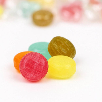 Andy Anand Chocolatier Sugar Free Fruit Candies - Mixed Fruit Hard Candy - Made in Europe, Gluten Free, Individually Wrapped, Stevia Sweetened, Low Calorie Snacks Fruity (80 Pcs, 7 Oz)