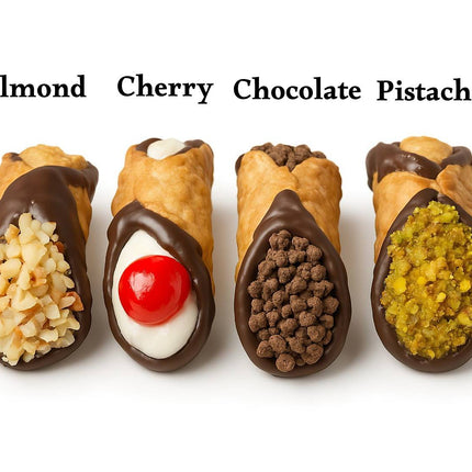 Andy Anand Sugar Free Cannoli Chocolate Sicilian Italian Dessert 8 Pcs