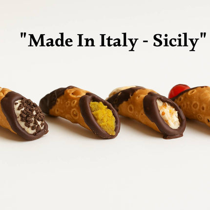 Andy Anand Sugar Free Cannoli Chocolate Sicilian Italian Dessert 8 Pcs