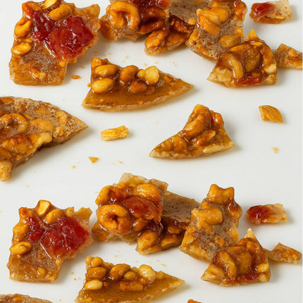 Andy Anand's Sugar Free Fruit Brittle with Exotic fruits Papaya, Mango, Pomelo - Croccante, Imported from Italy, a Crunchy Delight that Melts in Your Mouth! 1 lbs