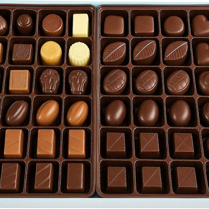 Andy Anand 48 Pc Sugar Free Chocolate Truffles – Pure Delight, Premium Belgian Truffles Made with 60% Chocolate (Cocoa Butter)