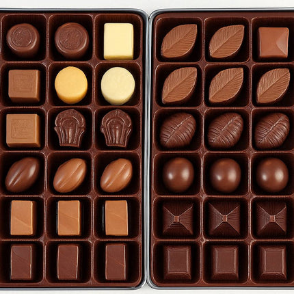 Andy Anand 48 Pc Sugar Free Chocolate Truffles – Pure Delight, Premium Belgian Truffles Made with 60% Chocolate (Cocoa Butter)