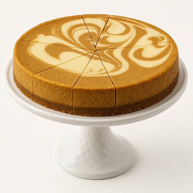 Andy Anand Sugar Free Pumpkin Cheesecake - Deliciously Freshly Goodness, Best Cheese Cake For Celebrations & Delicious Healthy Dessert (2 lbs)
