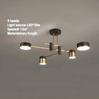 4 heads / Dimmable with Remote / United States