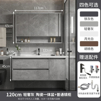 Vertura Luxe Cabinet – Slimline Modern Bathroom Storage Tower for Sculpted Living