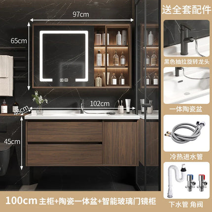 Vertura Luxe Cabinet – Slimline Modern Bathroom Storage Tower for Sculpted Living