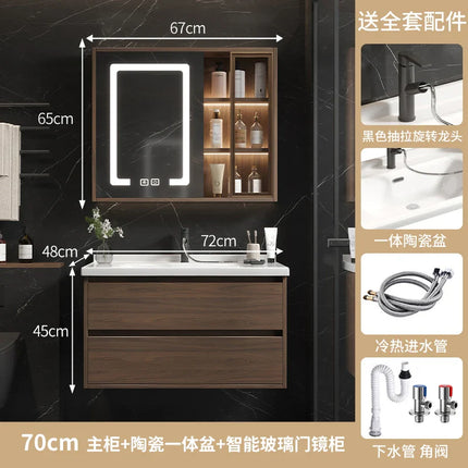 Vertura Luxe Cabinet – Slimline Modern Bathroom Storage Tower for Sculpted Living