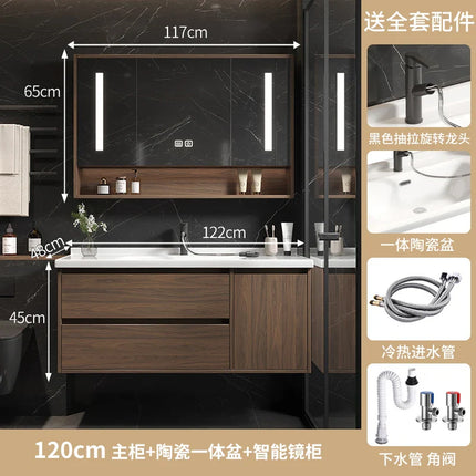 Vertura Luxe Cabinet – Slimline Modern Bathroom Storage Tower for Sculpted Living