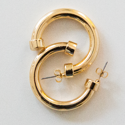 Mini Hoops - Gold