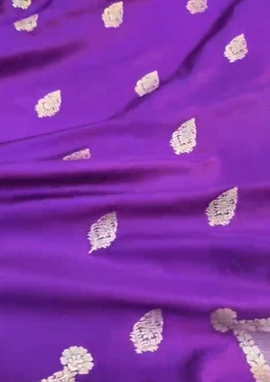 Designer Mashru Satin Silk Zari Work Saree