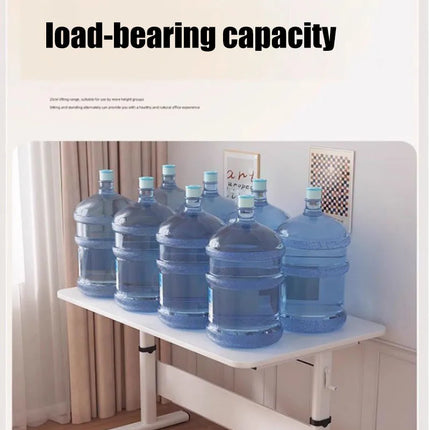 BrightNest Adjustable Steel Study Table – Modern Minimalist Children’s Desk with Rounded Corners & Strong Load-Bearing Design