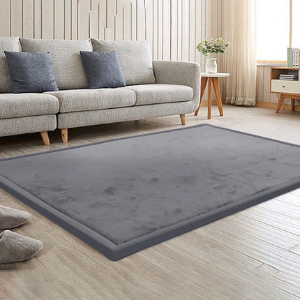 The House of Bonney Plush Coral Velvet Carpet – Modern Solid Home Rug for Living Room, Bedroom & Sofa Spaces ☁️🕊️✨