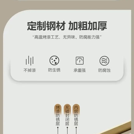 CelesteRound Modern Slate Nightstand – Minimalist Luxury Metal Side Table with Drawer for Bedroom & Living Elegance