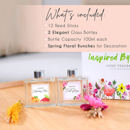 Spring Blossom Reed Diffuser Set