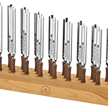 27-Piece Planetary Tuned Tuning Fork Set incl. Holder