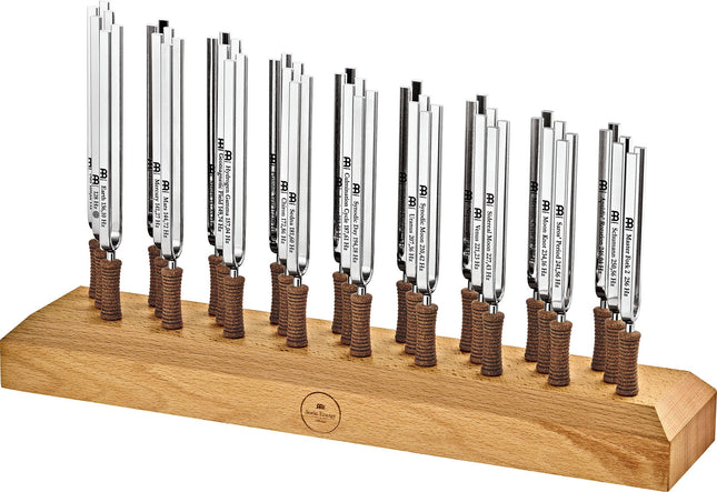 27-Piece Planetary Tuned Tuning Fork Set incl. Holder