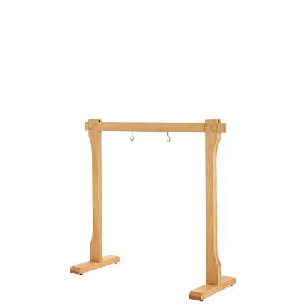 Wood Gong Stand, Medium, Up to 34" Gong Size