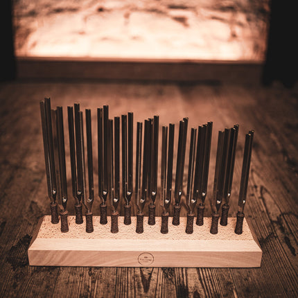 16-Piece Planetary Tuned Therapy Tuning Fork Set