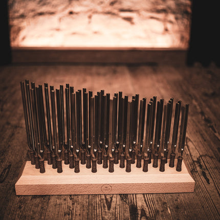 27-Piece Planetary Tuned Therapy Tuning Fork Set