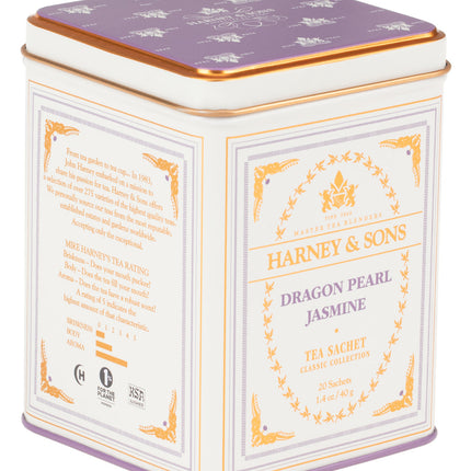 Dragon Pearl Jasmine, Classic Tin of 20 Sachets