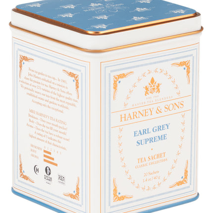 Earl Grey Supreme,  Classic Tin of 20 Sachets