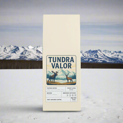 Tundra Valor Coffee Blend Medium Roast Daily Power Fuel (12oz)
