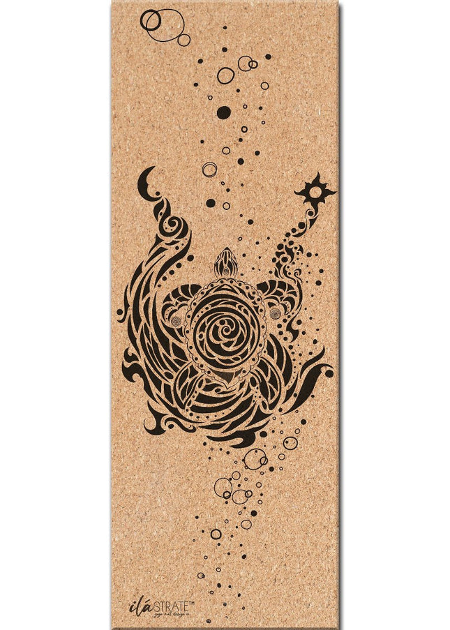 Tribute to Keya (Turtle) Cork Yoga Mat