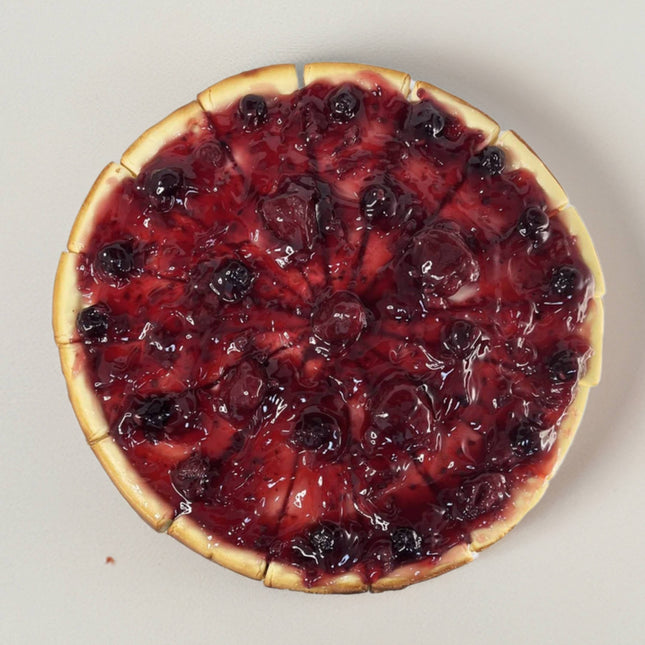 Andy Anand Wild Berry Cheesecake 9" - Made in Traditional Way - Creamy Delight for Every Occasion (2.8 lbs)
