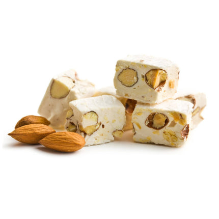 Andy Anand 36 Bite-Size Sugar Free Almond Nougat with roasted Almond Soft Nougat Candy Brittle, Traditional European Turron - A Delicious and Authentic Treat, Amazing Taste, 7 Oz