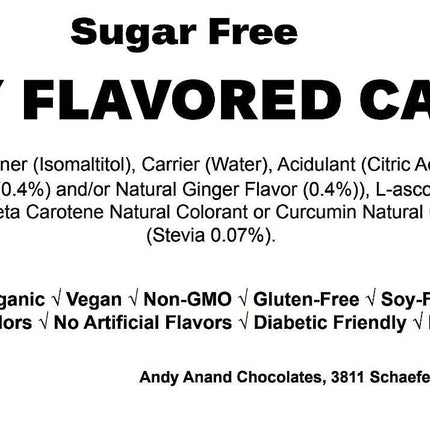 Andy Anand Sugar Free Honey Ginger Candy, Propolis, Vit C 70 Pcs. Flown Fresh from Europe variety pack. Amazing delicious taste. You will not believe it is sugar free 7 oz