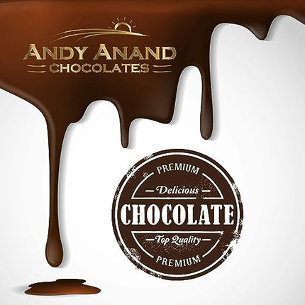 Andy Anand Espresso Coffee Chocolate – Belgian Coffee-Infused Assortment of 5 Flavors, 1 lb Gift Box of Decadent Treats Made with 60% Chocolate (Cocoa Butter)