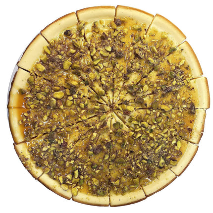 Andy Anand Caramel Pistachios Cheesecake 9" - The Best Cheesecake - Made with Fresh Ingredients and Love (2.6 lbs)