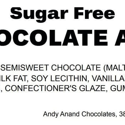 Andy Anand Vegan Sugar Free Dark Chocolate Almonds – 1 lb, 60% Chocolate (Cocoa Butter), Deliciously Divine Chocolates, Sugar Free Dark Chocolate Gift, Perfect for Any Occasion
