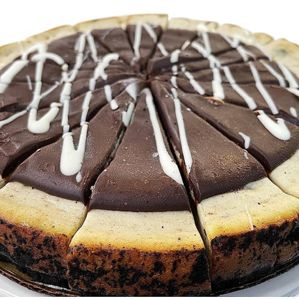 Andy Anand Cookies and Cream Cheesecake 9" - Made in Traditional Way - Freshly Baked Birthday Best Cheesecake in Ny Style (2 lbs)