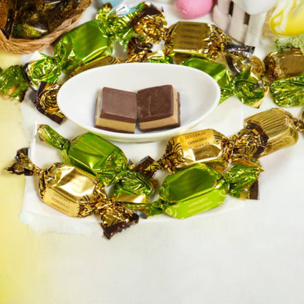 Andy Anand Gluten Free Cremino – 18-Piece Italian Chocolate Assortment, 2 Flavors, Crafted with 60% Cocoa Butter, 8 oz.