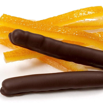 Andy Anand Dark Chocolate Orange Peels Dark Gift Box 1 lb Delicious Decadent