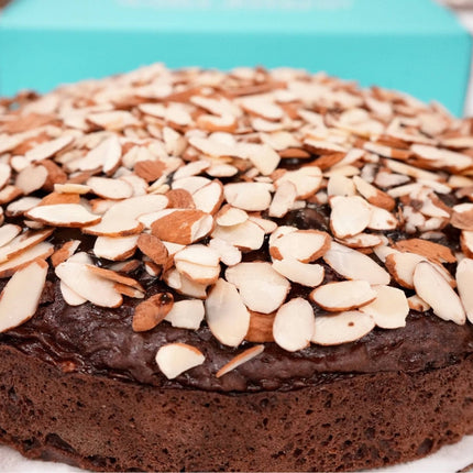Andy Anand Exquisite 9" Chocolate Almond Cake: Freshly Crafted in Traditional Style - Amazing Decadent Cakes From Bakery (2.5 lbs)