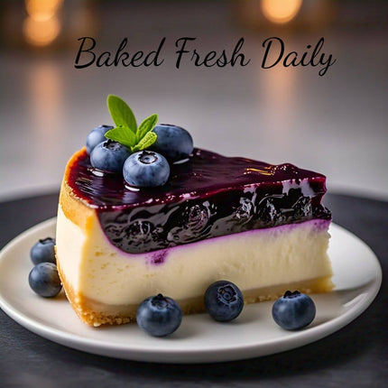 Andy Anand Gluten Free Blueberry Cake 9" - Decadent Cake for Dessert Lovers, Order Now and Taste the Difference (2.8 lbs)