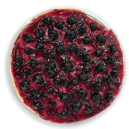 Andy Anand Gluten Free Blueberry Cheesecake 9" - Decadent Gluten Free Cheese Cake Near Me Dessert Lovers, A Guilt-Free Treat (2 lbs)