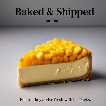 Andy Anand Delicious Mango Cake 9" - Hand Crafted Birthday Cakes For Delivery - Bursting with Flavor and Irresistible Taste - 2.6 lbs