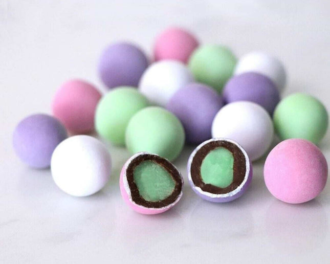 Andy Anand Gluten Free Vegan Holland Mints – 2 lb Dark Belgian Chocolate (60% Cocoa Butter) with Pure Peppermint Oil, Dutch Gourmet Candy, Rich Minty Flavor, Holiday Gift Box