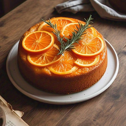 Andy Anand Deliciously Indulgent Sugar Free Orange Cake - Irresistible Taste without Added Sugar - Perfect Bakery Dessert For Diabetic (2 lbs)