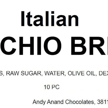 Andy Anand Pistachios Brittle - Indulgence in Every Bite, Healthy Pistachio Brittle Made in Italy 7 Oz