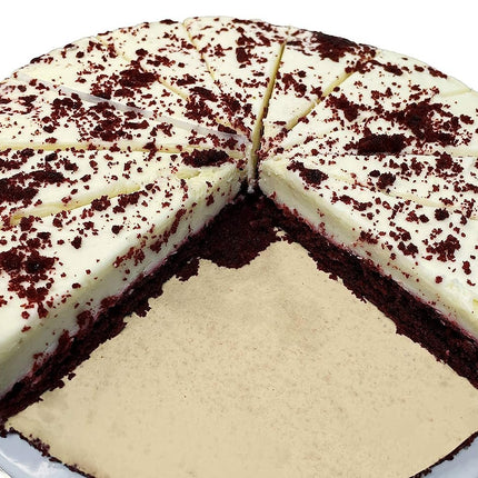 Andy Anand Red Velvet Cheesecake 9" Freshly Baked Classic Cheesecake - A Timeless Dessert for Any Occasion (2 lbs)