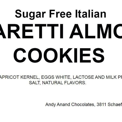 Andy Anand Sugar Free Amaretti Cookies 20 pcs & 4 flavors, The Italian Amaretti Cookies That Will Steal Your Heart
