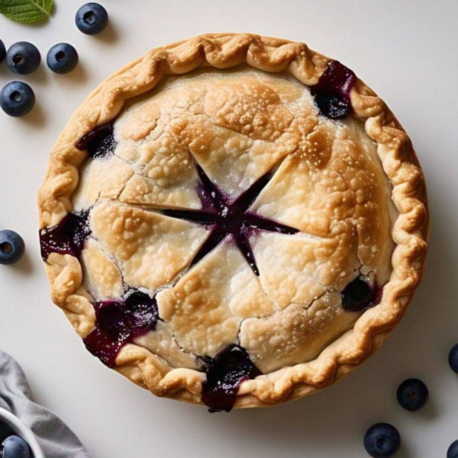 Andy Anand Sugar Free Blueberry Pie (2.9 lbs) - Enjoy the amazing taste of a classic Blueberry Pie without the sugar!