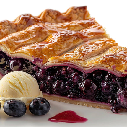 Andy Anand Sugar Free Blueberry Pie (2.9 lbs) - Enjoy the amazing taste of a classic Blueberry Pie without the sugar!