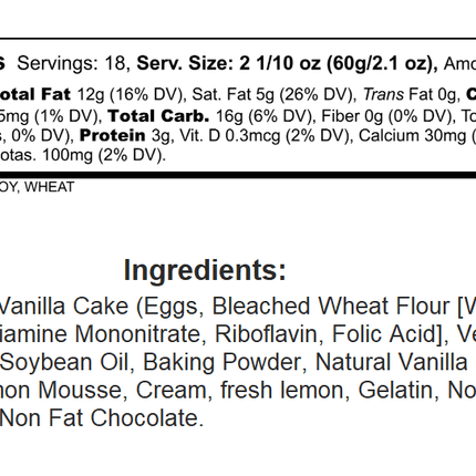 Andy Anand Sugar Free Chocolate Wildberry Mousse Cake (3 lbs) - Enjoy the amazing taste of a classic Chocolate Mousse cake without the sugar! Perfect for guilt-free celebrations